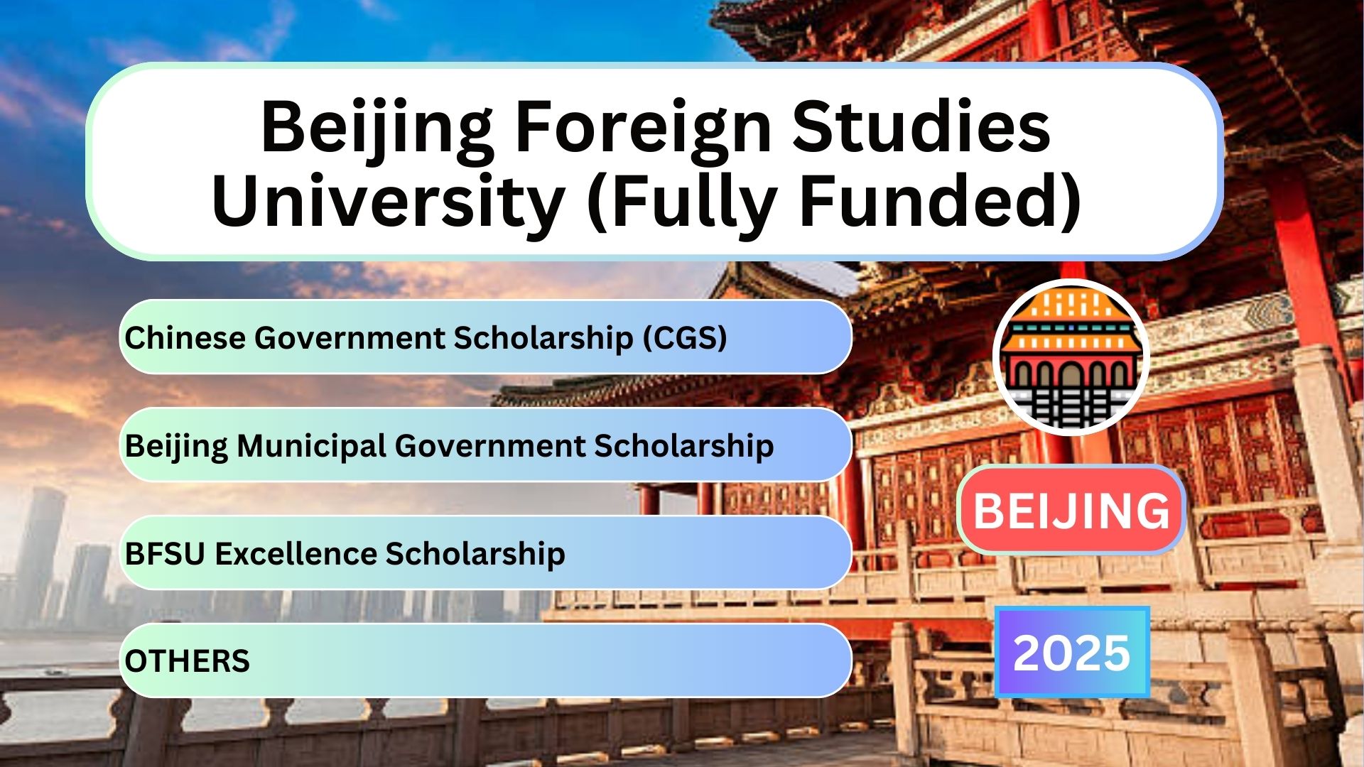 Beijing Foreign Studies University (Fully Funded)