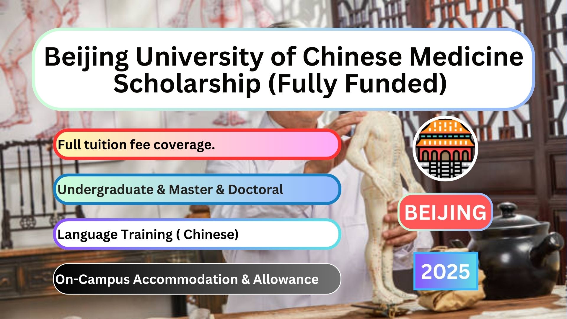 Beijing University of Chinese Medicine Scholarship (Fully Funded)