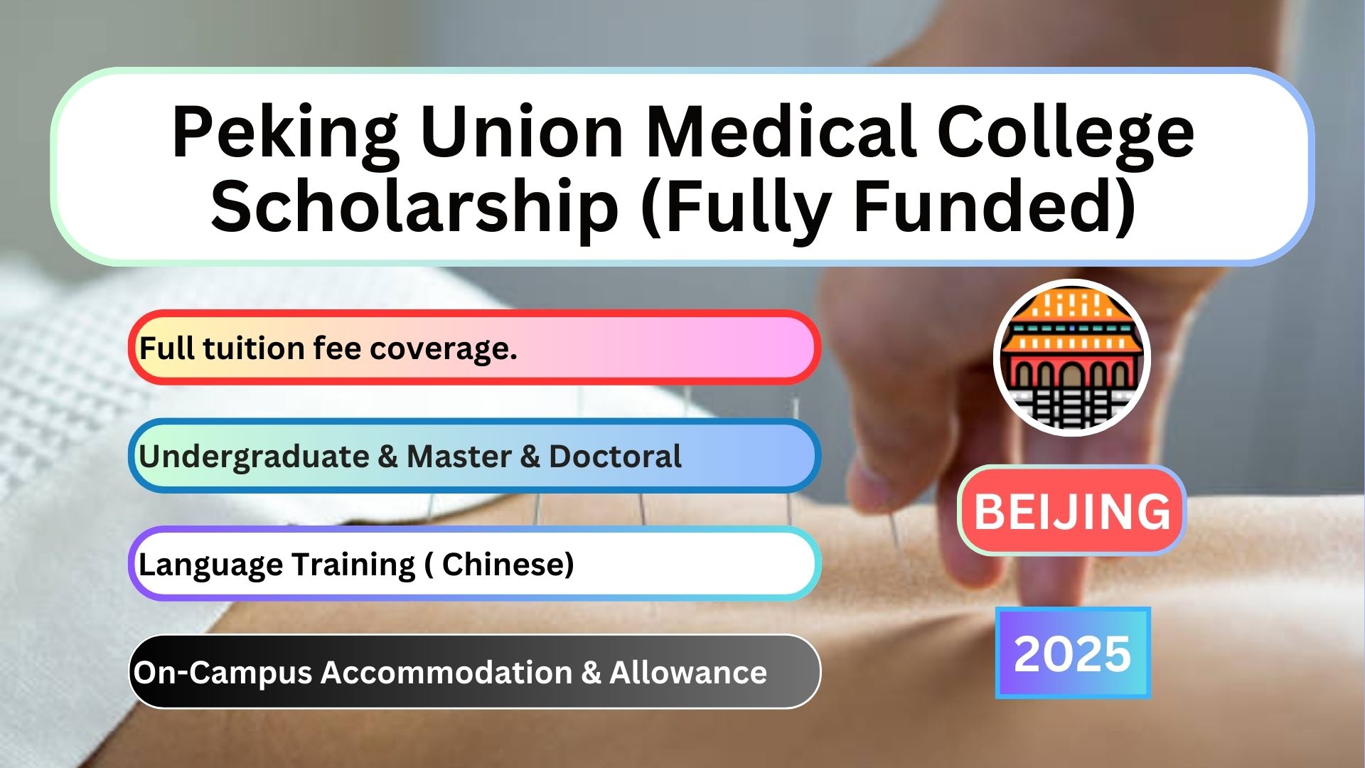 Peking Union Medical College Scholarship (Fully Funded)