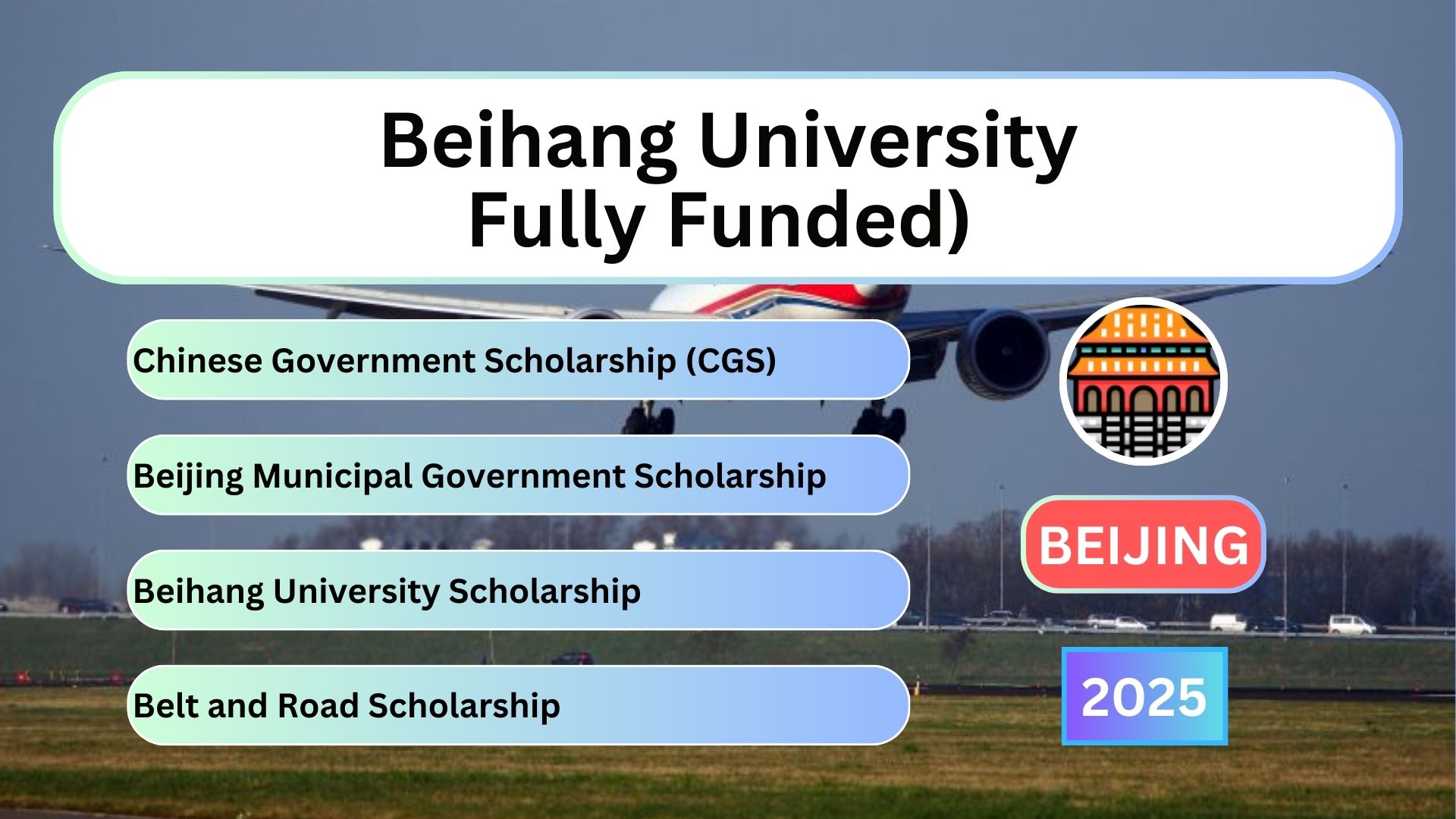 Beihang University Fully Funded)