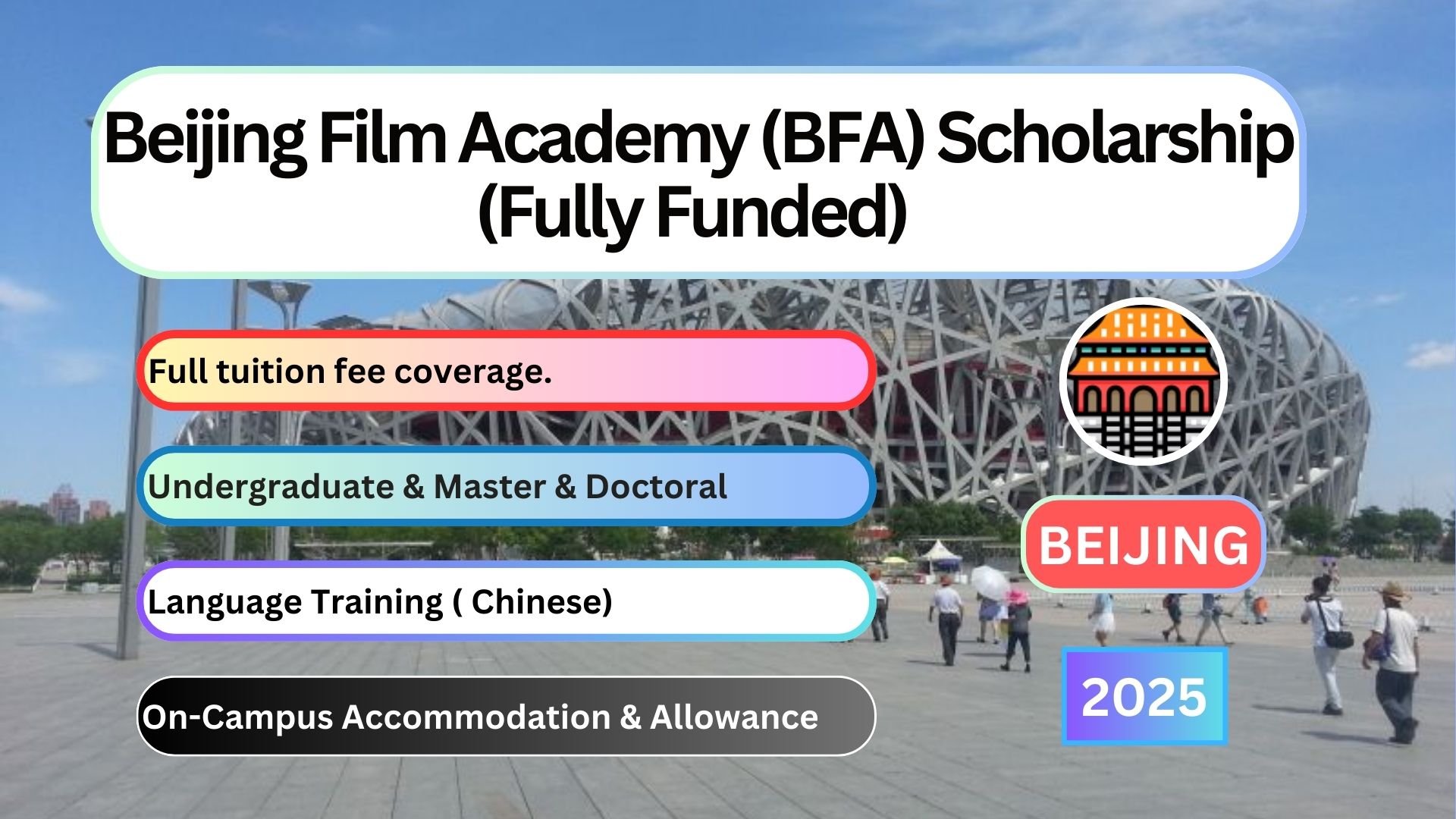 Beijing Film Academy (BFA) Scholarship (Fully Funded) 