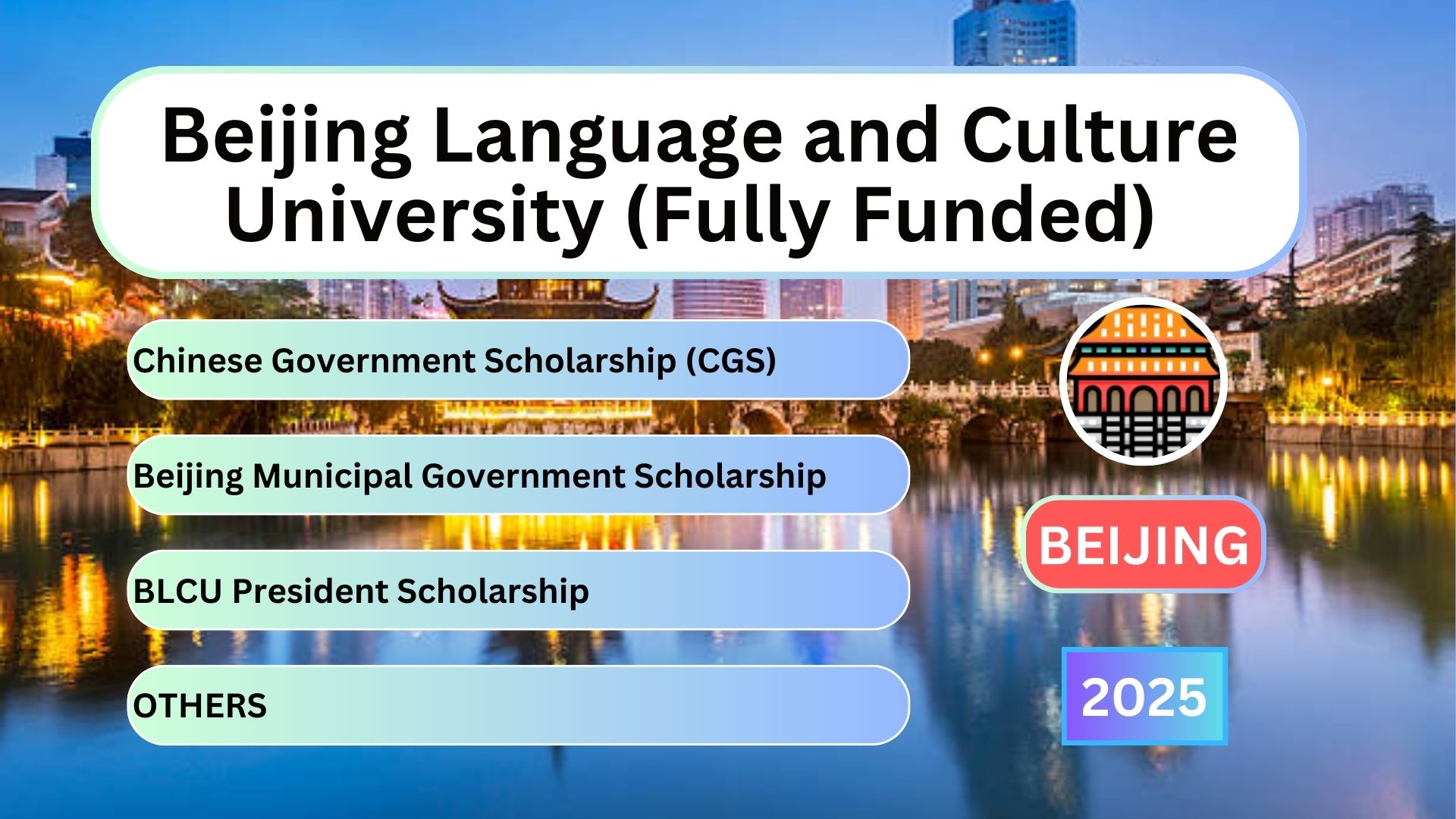 Beijing Language and Culture University (Fully Funded)