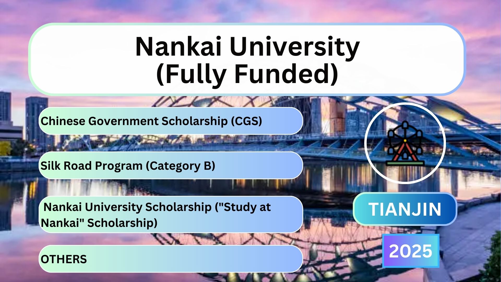 Nankai University (Fully Funded)