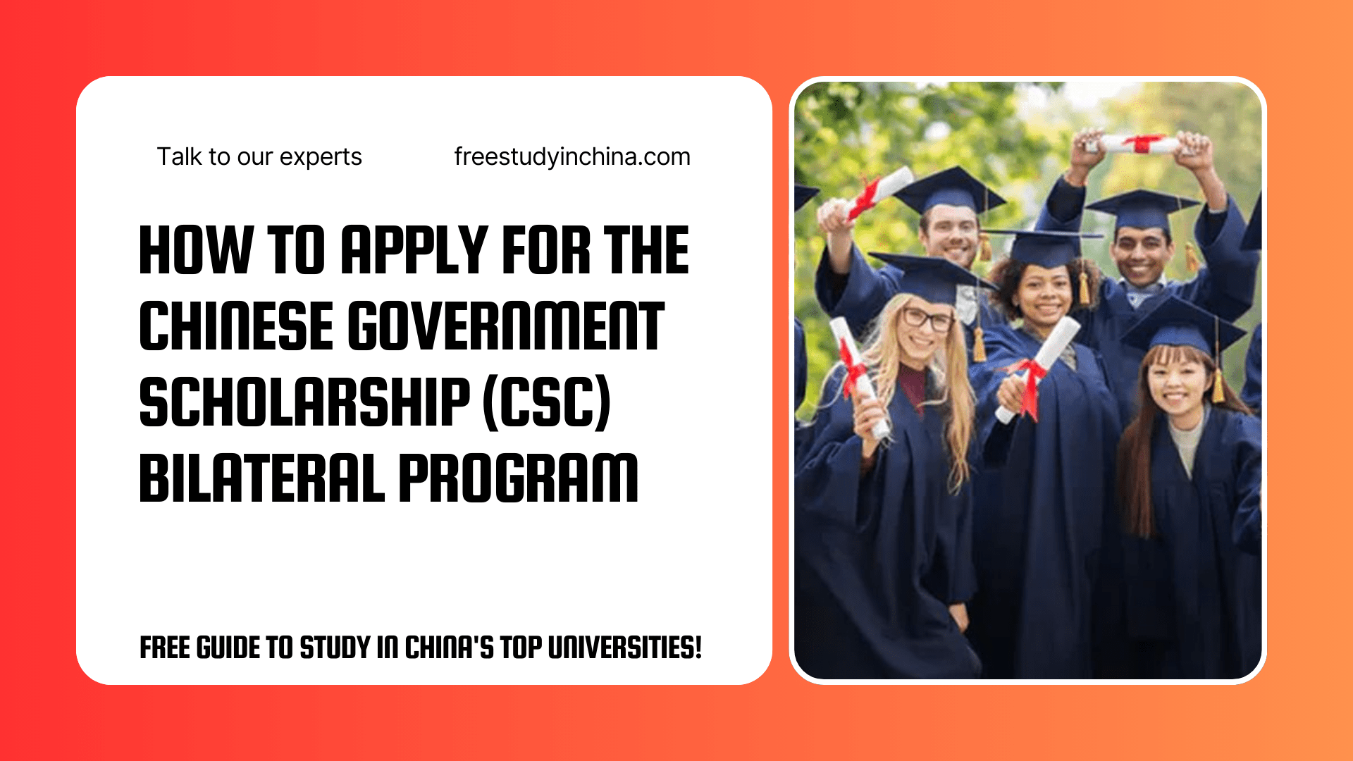 How to Apply for the Chinese Government Scholarship (CSC) Bilateral Program (1)